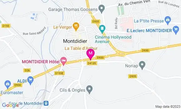 Localisation Restaurant  La Table d