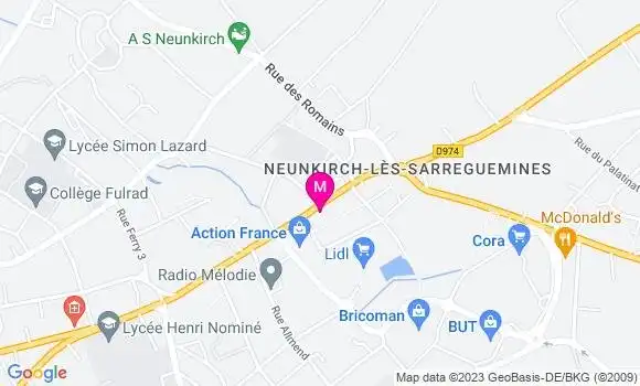 Localisation Restaurant  A l