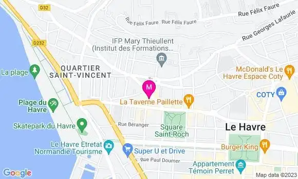 Localisation Restaurant  K
