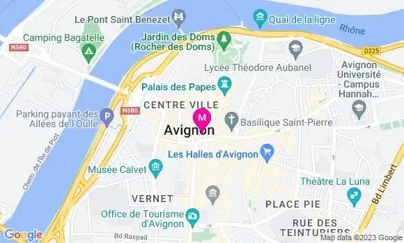 Localisation Restaurant  Le Venaissin