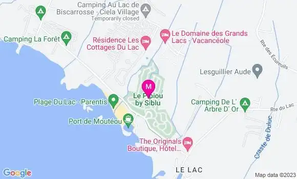Localisation Restaurant  La Terrasse du Pipiou