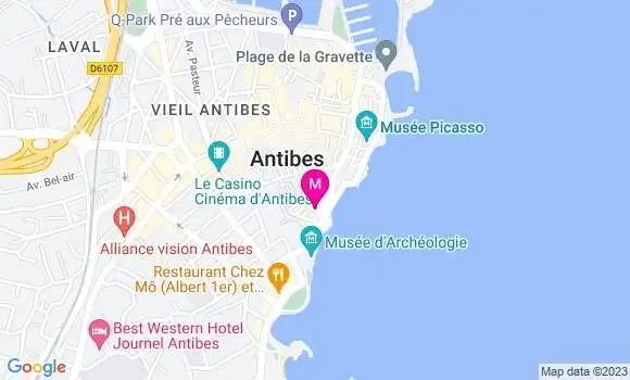 Localisation Restaurant  Le Safranier