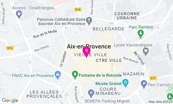 Localisation Restaurant  La Fontaine