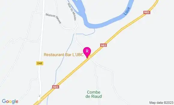 Localisation Restaurant  L