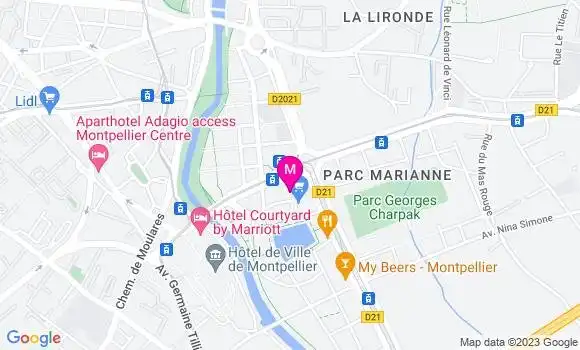 Localisation Restaurant  Au Plaisir des Papilles