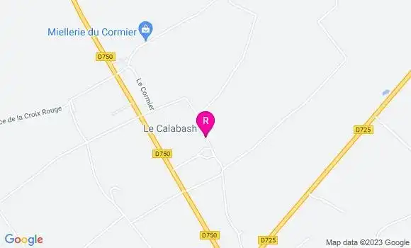 Localisation Restaurant  Le Calabash