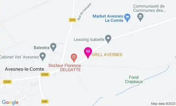 Localisation Restaurant Grill Grill Avesnes