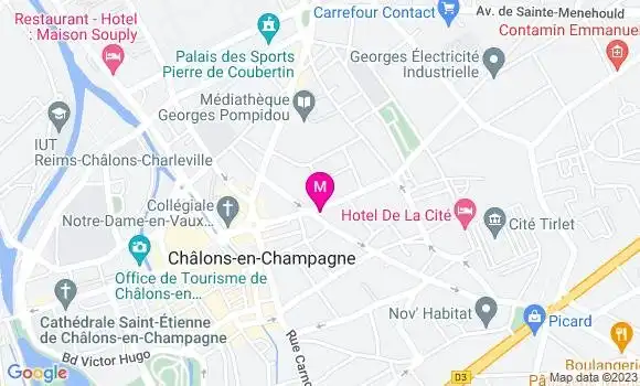 Localisation Restaurant  Le Vulcano