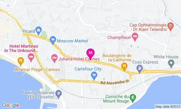Localisation Restaurant  Le Gepetto