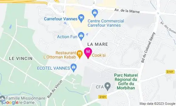 Localisation Restaurant  Cook