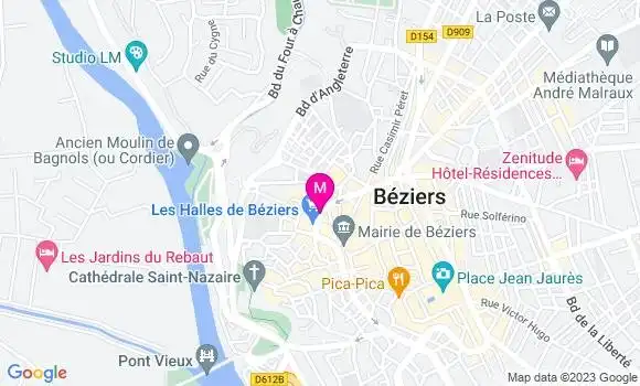 Localisation Bistrot Le Massilia