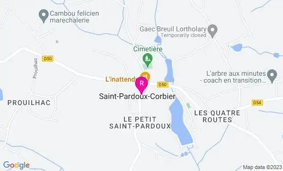 Localisation Restaurant  L