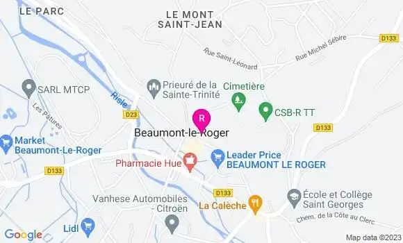Localisation Restaurant  La Palmeraie