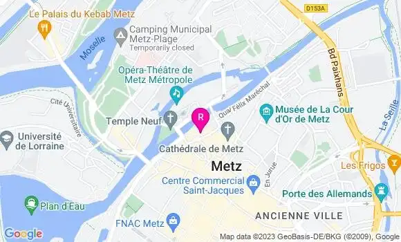 Localisation Restaurant  Au Cul d
