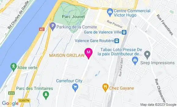 Localisation Restaurant  Maison Grizlaw