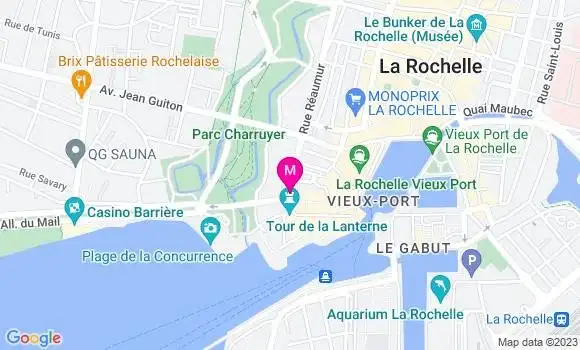 Localisation Restaurant  L