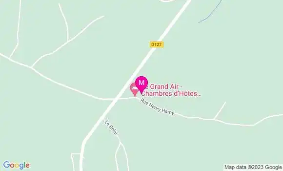 Localisation Restaurant  Le Grand Air