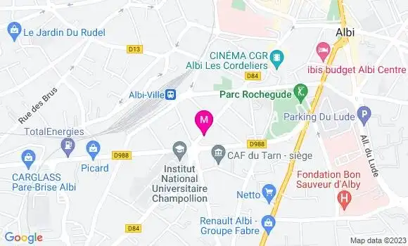 Localisation Restaurant  La Cantine de l