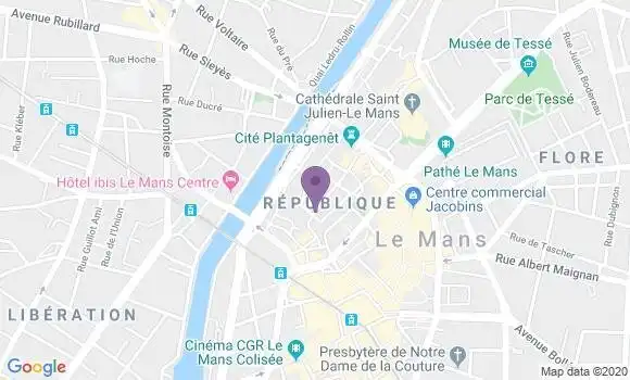 Localisation Restaurant  Le Nez Rouge
