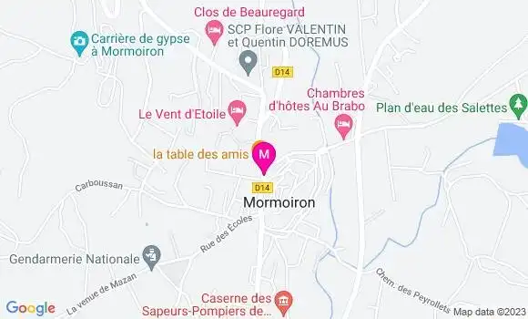 Localisation Restaurant  Le Michouille
