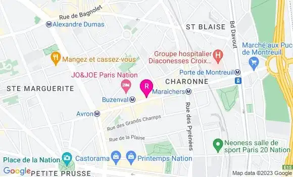 Localisation Restaurant  L