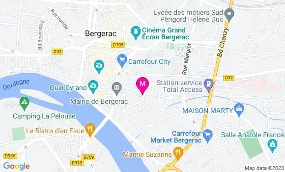 Localisation Restaurant  Aux Tabliers Noirs