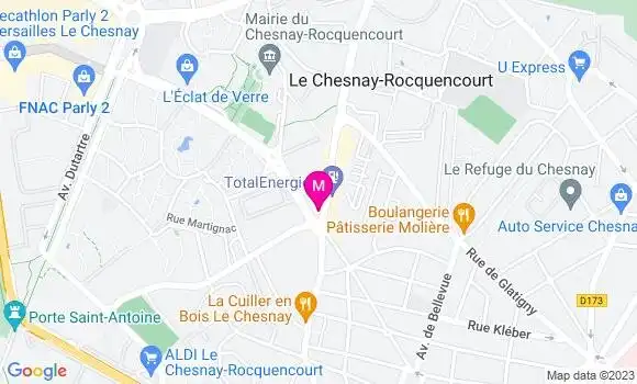 Localisation Restaurant  Madame Monsieur