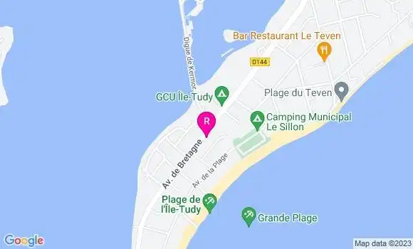 Localisation Restaurant  La Corsaire