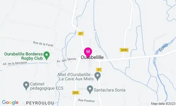 Localisation Restaurant  La Petite Musette