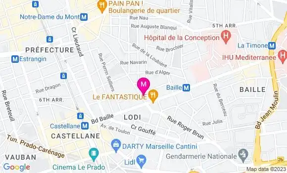 Localisation Restaurant  Le Cirta