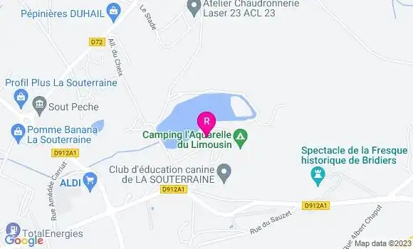 Localisation Brasserie du Cheix