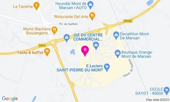 Localisation Restaurant  Au Bureau