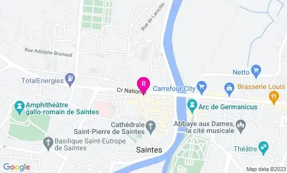 Localisation Restaurant  La Fine Ecorce