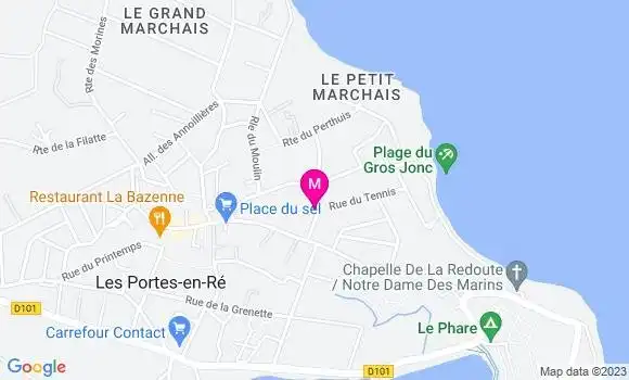 Localisation Restaurant  Le Bout du Monde