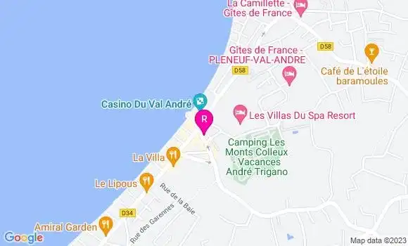 Localisation Restaurant  La Nota Bene