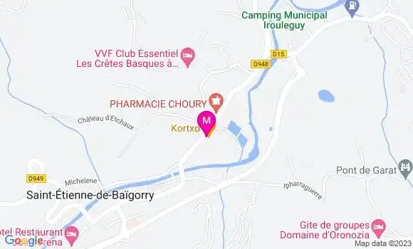 Localisation Restaurant  Kortxo