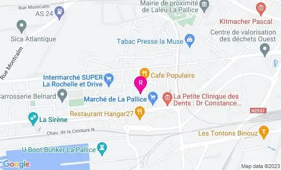 Localisation Restaurant  La Table de Marion