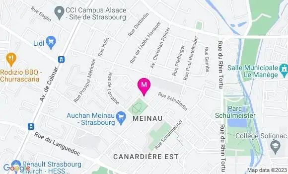 Localisation Restaurant  Le M Café
