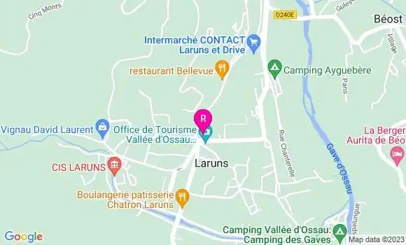 Localisation Restaurant  L