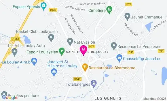 Localisation Restaurant  Le Ratoké