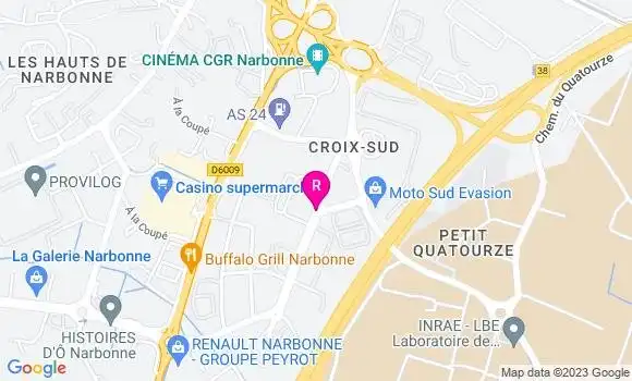 Localisation Restaurant  Le Chat Laid