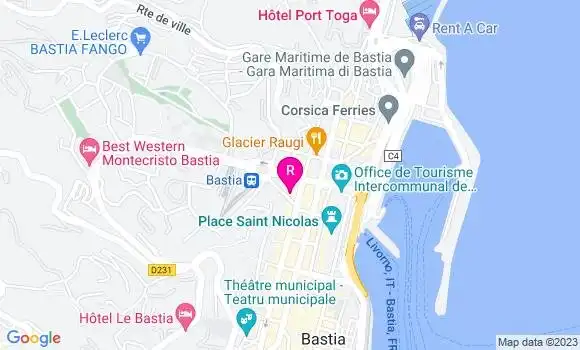 Localisation Restaurant Bar U San Pedrone