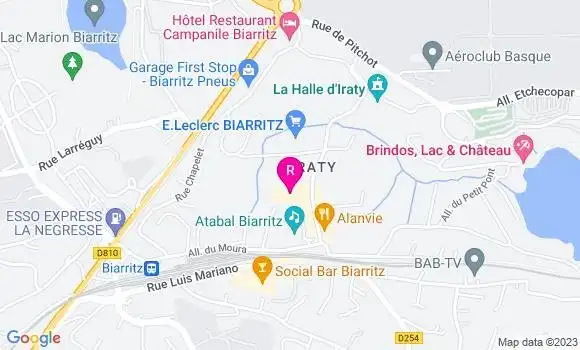 Localisation Restaurant  Nahia