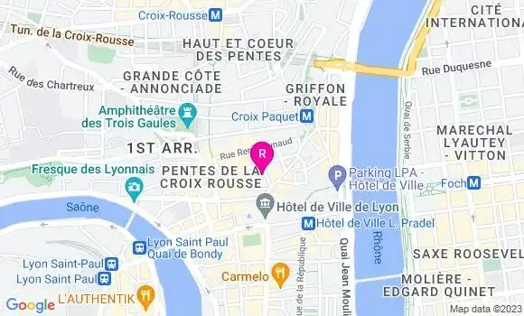 Localisation Restaurant  Coney Cookies