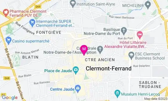 Localisation Restaurant  L