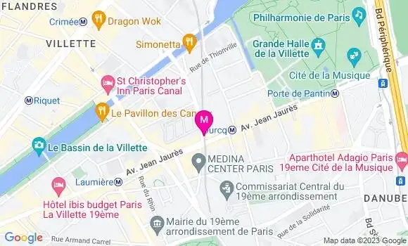Localisation Restaurant  Le Passage à Niveau