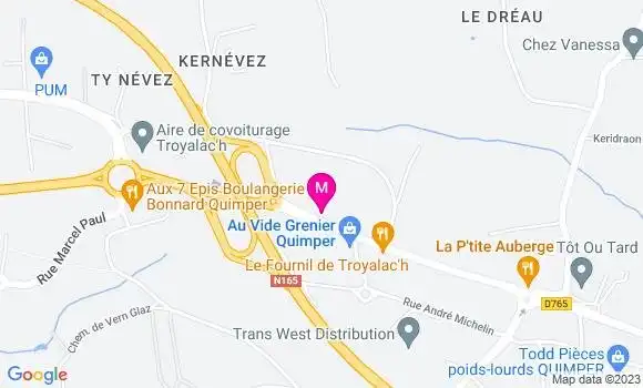Localisation Restaurant  Le Sabre