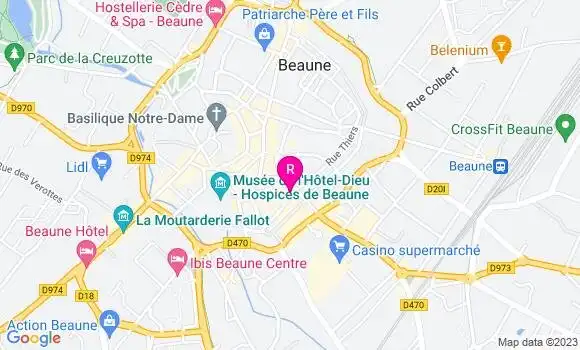 Localisation Restaurant  L