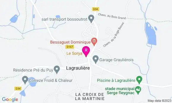 Localisation Restaurant  Le Sorya