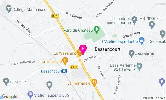 Localisation Restaurant  Le Mantindjan